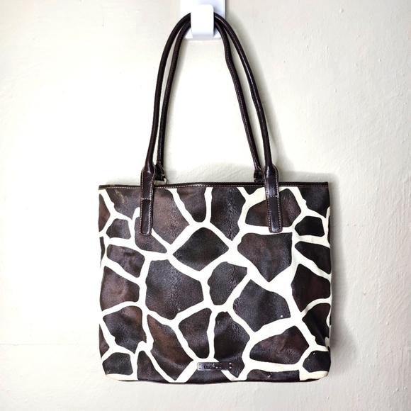 Nine & Co By Nine West Giraffe Print Purse - Picture 1 of 6